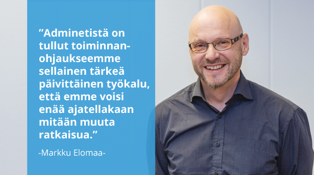 Suomen Jääkylmä Oy - Markku Elomaa - Admicom asiakaslehti